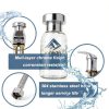 Shampoo Bowl Faucet Femitu Kit Vacuum Breaker & Sprayer Hose – Silver-2