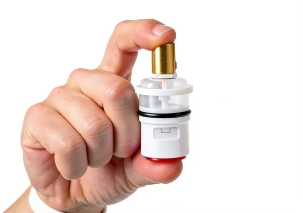 PARLOS Ceramic Stem Disc Faucet Cartridge Hot/Cold for Bathroom Tap-3